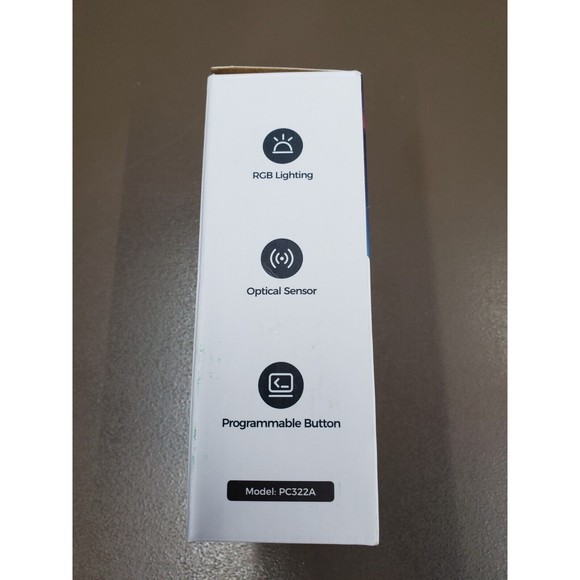 Victsing Wired RGB Gaming Mouse Optical Sensor Programmable Buttons PC322A - Picture 2 of 10